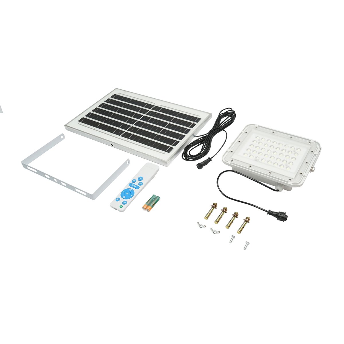 Proiector led de 60W cu panou solar 10W, baterie 6000mAh si telecomanda IP66 Breckner Germany